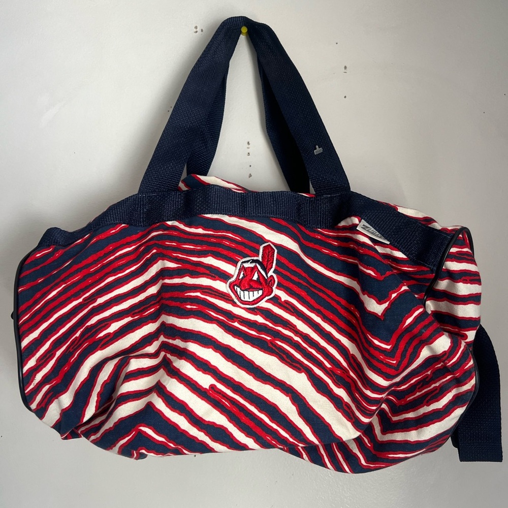 Vintage Cleveland Indians duffel bag
